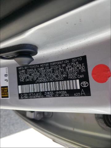 Photo 9 VIN: JTDKN3DU1A0135000 - TOYOTA PRIUS 