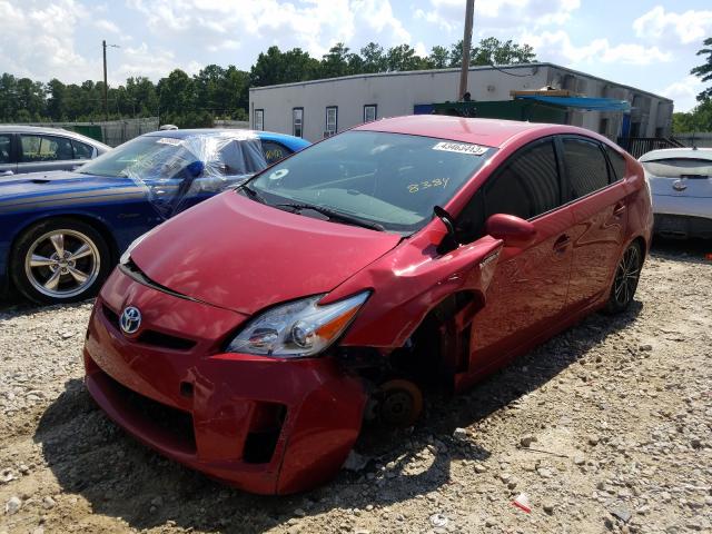 Photo 1 VIN: JTDKN3DU1A0168384 - TOYOTA PRIUS 