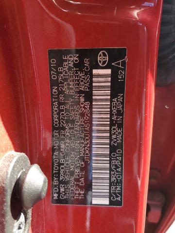 Photo 11 VIN: JTDKN3DU1A5192848 - TOYOTA PRIUS 