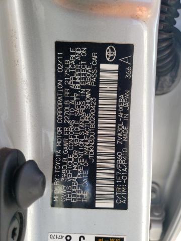 Photo 11 VIN: JTDKN3DU1B0290423 - TOYOTA PRIUS 