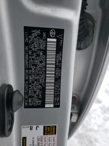 Photo 11 VIN: JTDKN3DU1B1386532 - TOYOTA PRIUS 