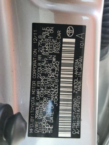 Photo 11 VIN: JTDKN3DU1B1473542 - TOYOTA PRIUS 