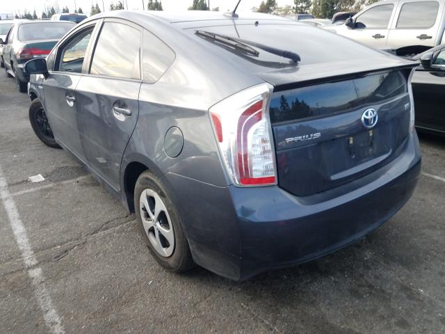 Photo 2 VIN: JTDKN3DU1C1591768 - TOYOTA PRIUS 