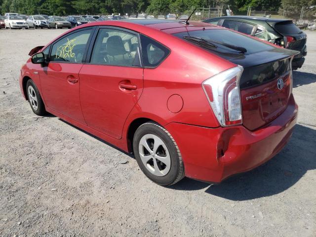 Photo 2 VIN: JTDKN3DU1C1613378 - TOYOTA PRIUS 