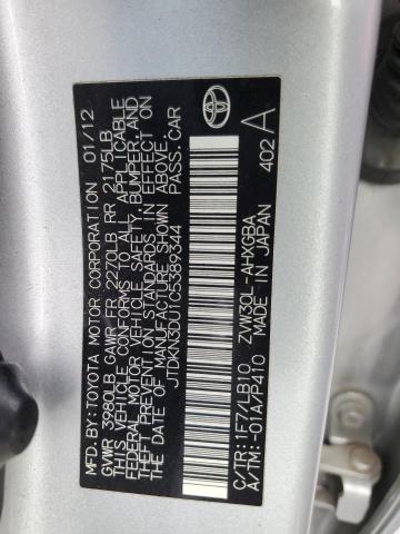 Photo 11 VIN: JTDKN3DU1C5389344 - TOYOTA PRIUS 