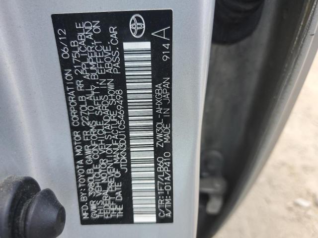 Photo 11 VIN: JTDKN3DU1C5469498 - TOYOTA PRIUS 