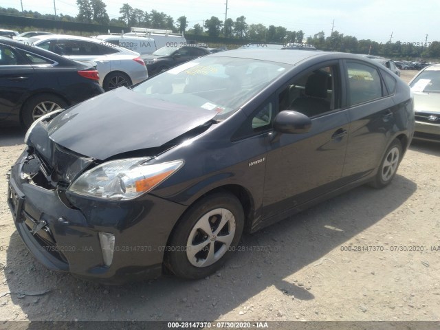 Photo 1 VIN: JTDKN3DU1C5487225 - TOYOTA PRIUS 