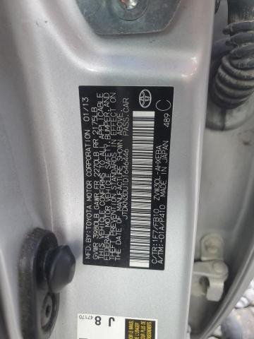 Photo 12 VIN: JTDKN3DU1D1646446 - TOYOTA PRIUS 