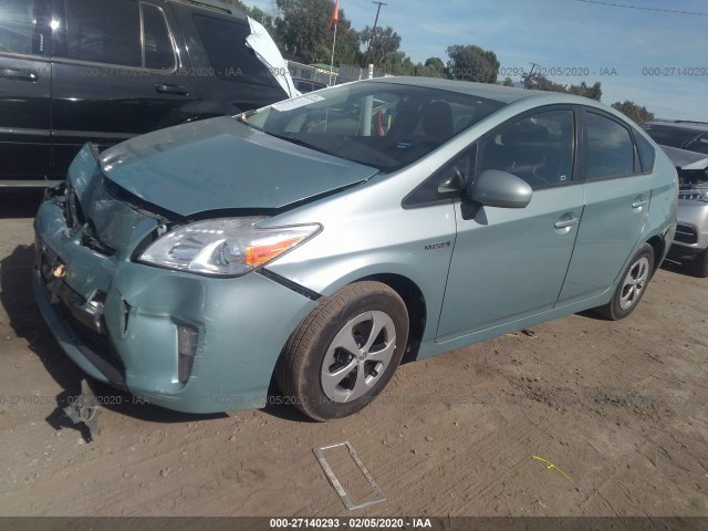 Photo 1 VIN: JTDKN3DU1D1669578 - TOYOTA PRIUS 