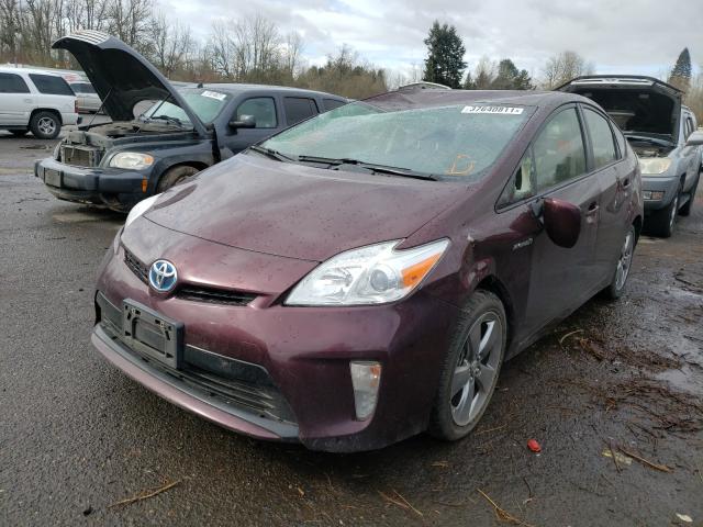 Photo 1 VIN: JTDKN3DU1D5571952 - TOYOTA PRIUS 