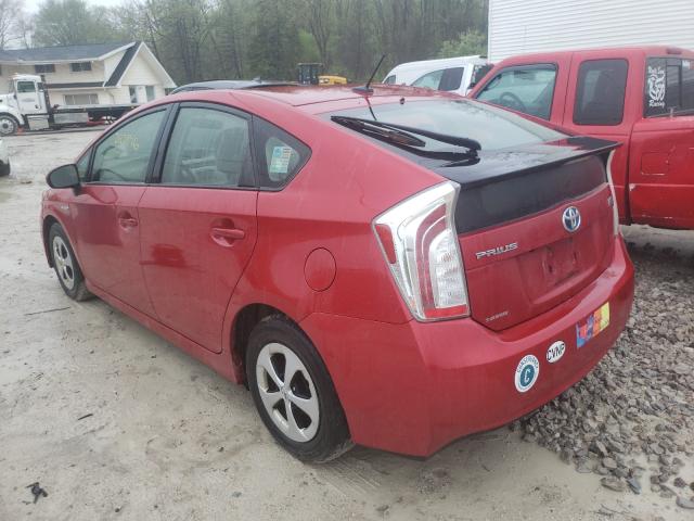 Photo 2 VIN: JTDKN3DU1E0361690 - TOYOTA PRIUS 