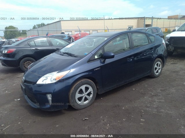 Photo 1 VIN: JTDKN3DU1E0367800 - TOYOTA PRIUS 