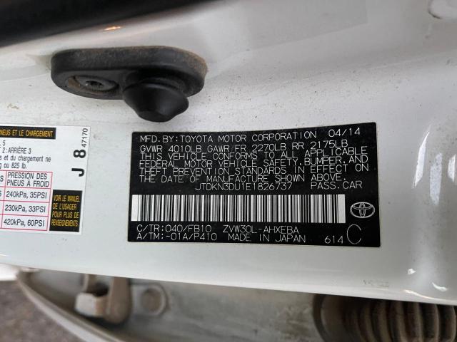 Photo 9 VIN: JTDKN3DU1E1826737 - TOYOTA PRIUS 