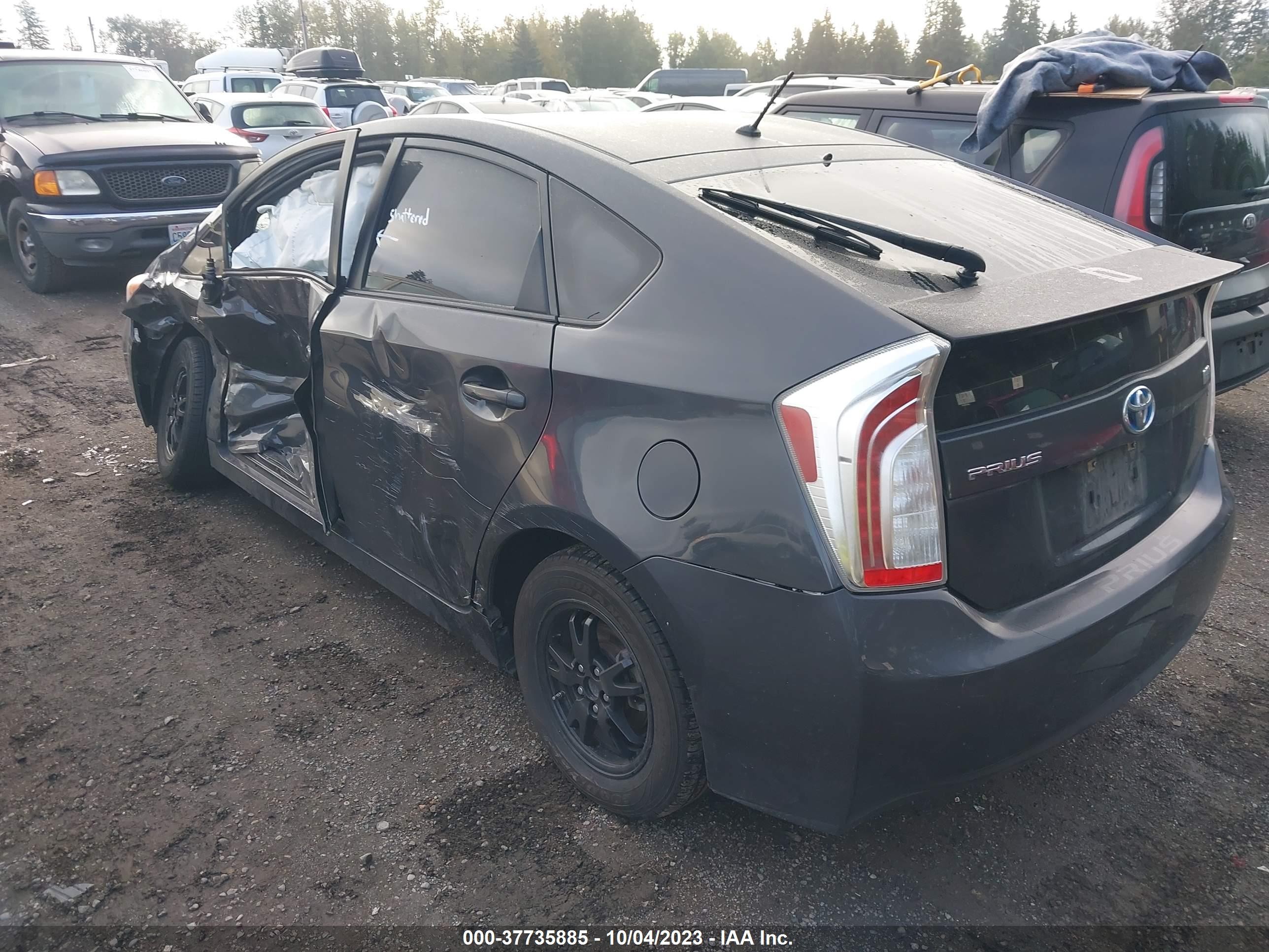 Photo 2 VIN: JTDKN3DU1F1888379 - TOYOTA PRIUS 