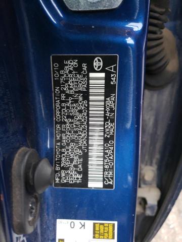 Photo 11 VIN: JTDKN3DU2A0240726 - TOYOTA PRIUS 