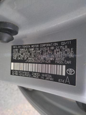 Photo 9 VIN: JTDKN3DU2B0291628 - TOYOTA PRIUS 