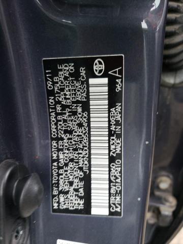 Photo 11 VIN: JTDKN3DU2B5324906 - TOYOTA PRIUS 