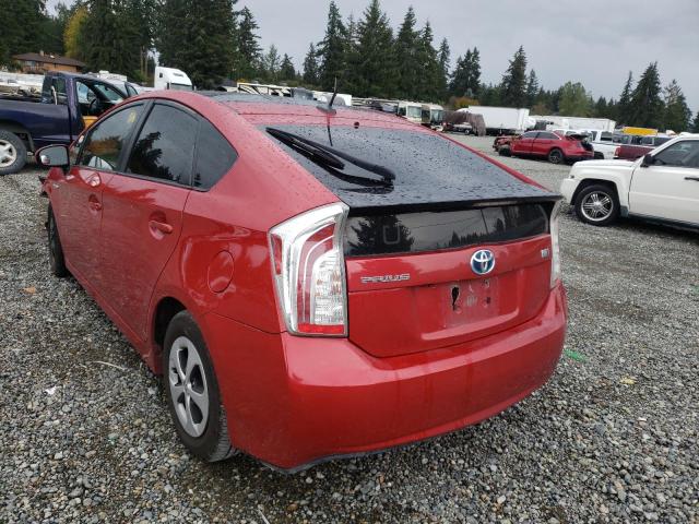 Photo 2 VIN: JTDKN3DU2C1543597 - TOYOTA PRIUS 