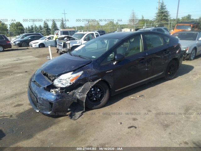 Photo 1 VIN: JTDKN3DU2D0343309 - TOYOTA PRIUS 