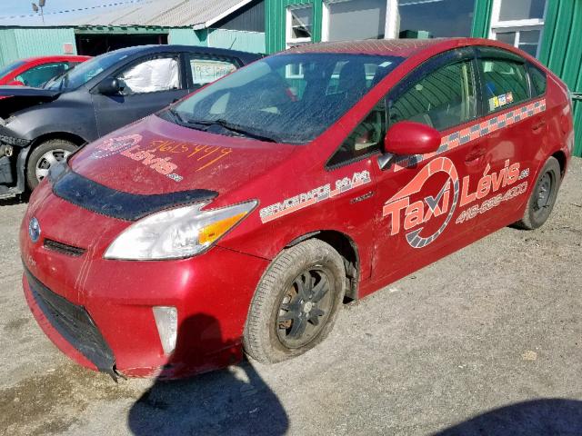 Photo 1 VIN: JTDKN3DU2D1616503 - TOYOTA PRIUS 