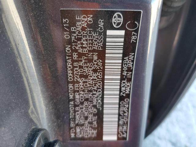 Photo 9 VIN: JTDKN3DU2D1651249 - TOYOTA PRIUS 