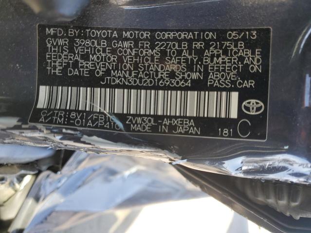 Photo 11 VIN: JTDKN3DU2D1693064 - TOYOTA PRIUS 