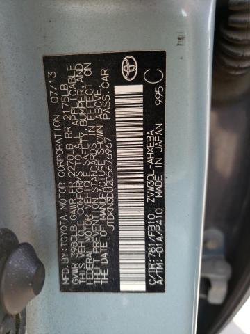 Photo 9 VIN: JTDKN3DU2D5676967 - TOYOTA PRIUS 