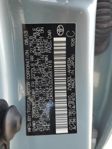 Photo 11 VIN: JTDKN3DU2D5687418 - TOYOTA PRIUS 