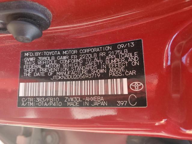 Photo 11 VIN: JTDKN3DU2D5693719 - TOYOTA PRIUS 