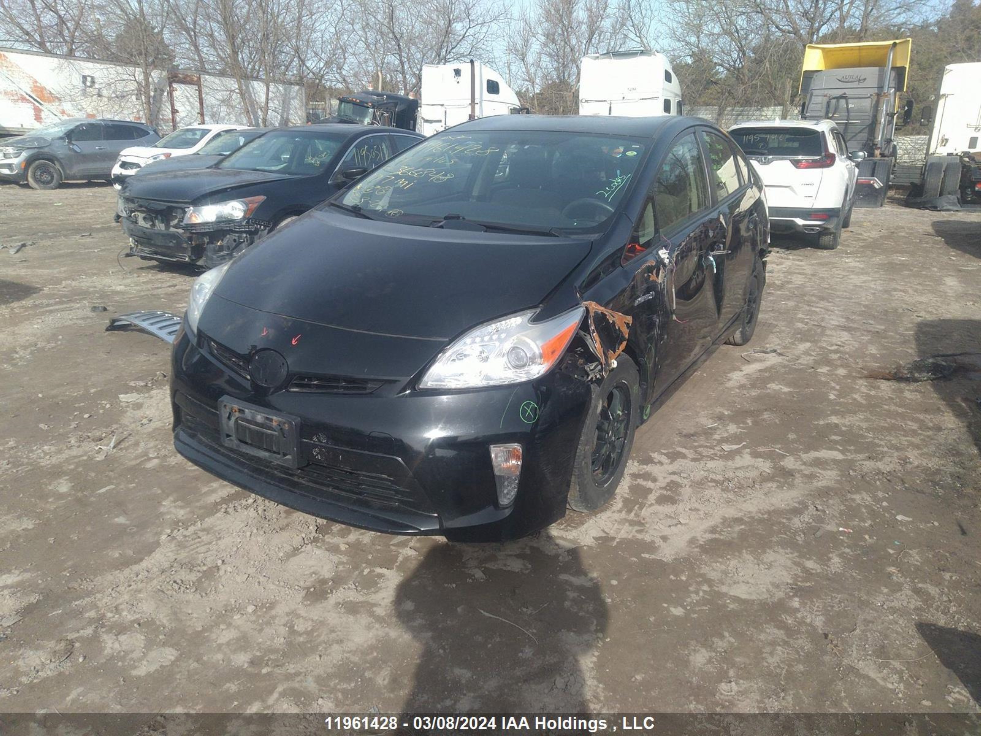 Photo 1 VIN: JTDKN3DU2E0366848 - TOYOTA PRIUS 