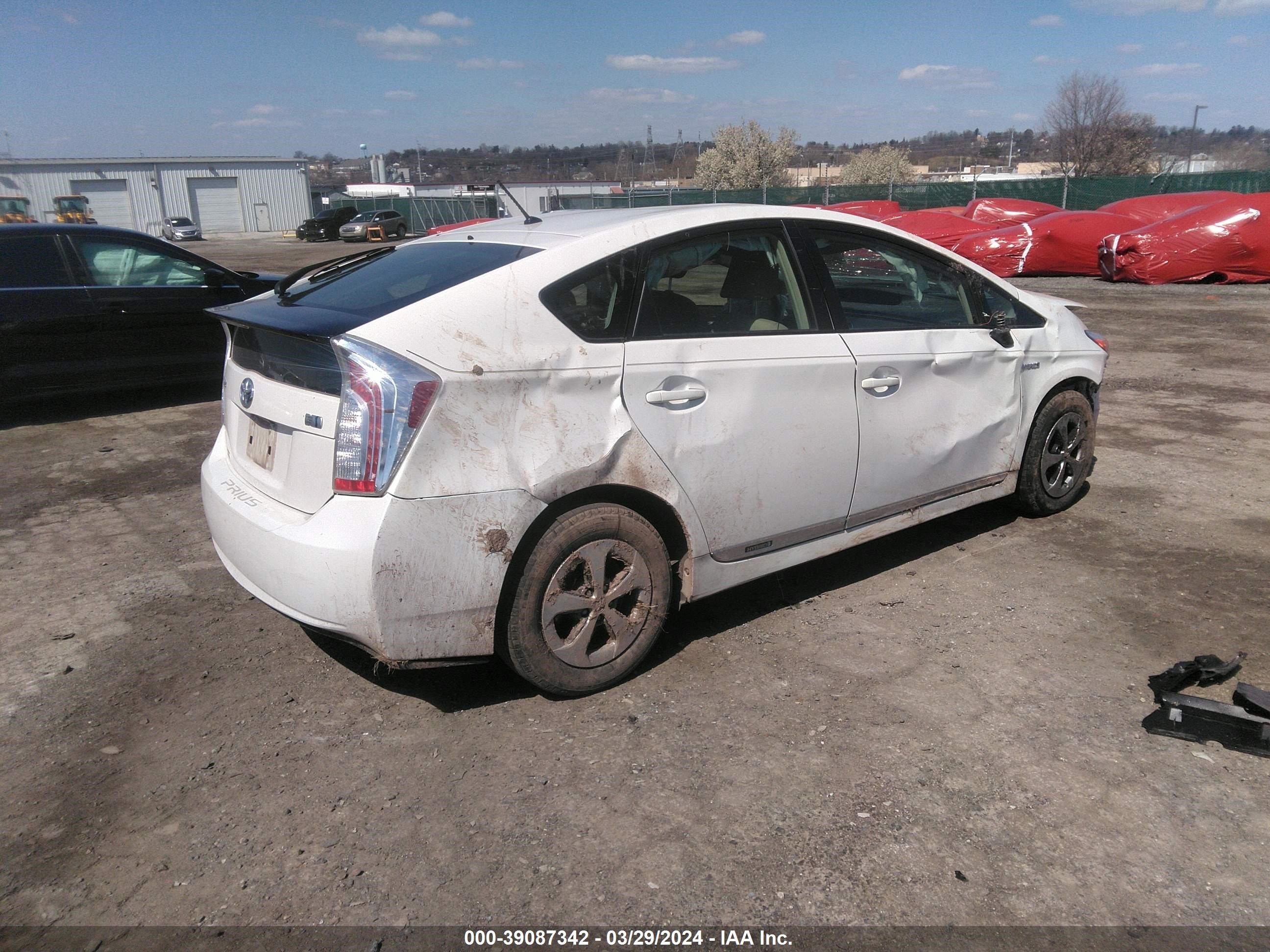 Photo 3 VIN: JTDKN3DU2E0367966 - TOYOTA PRIUS 