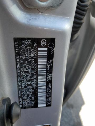 Photo 12 VIN: JTDKN3DU2E1765608 - TOYOTA PRIUS 