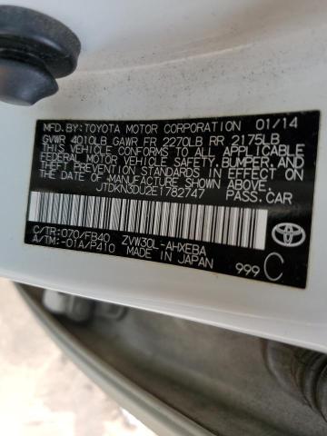 Photo 11 VIN: JTDKN3DU2E1782747 - TOYOTA PRIUS 