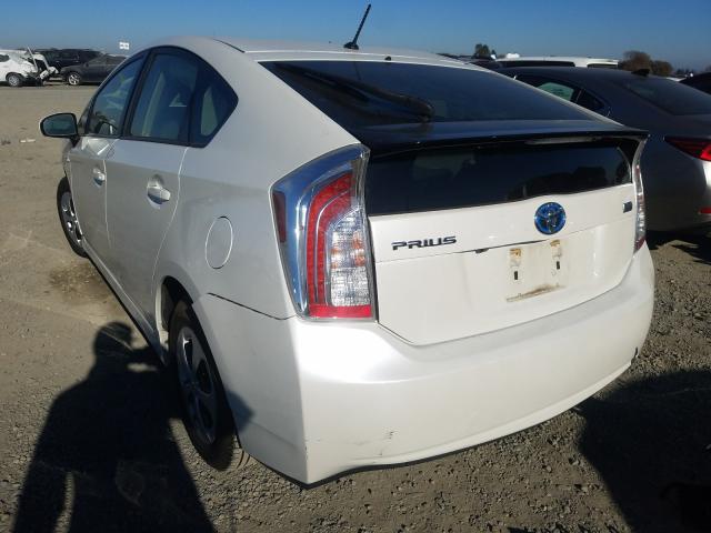 Photo 2 VIN: JTDKN3DU2F1993612 - TOYOTA PRIUS 