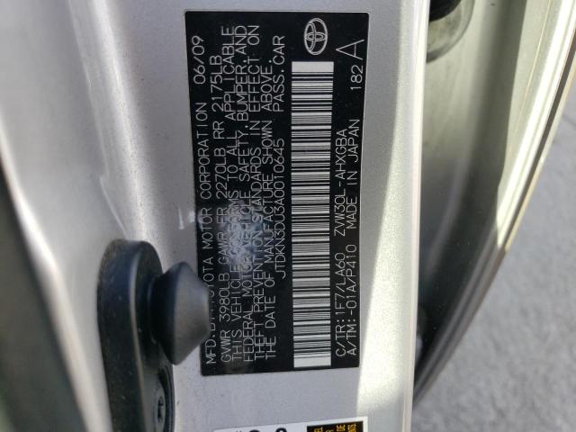 Photo 11 VIN: JTDKN3DU3A0010645 - TOYOTA PRIUS 