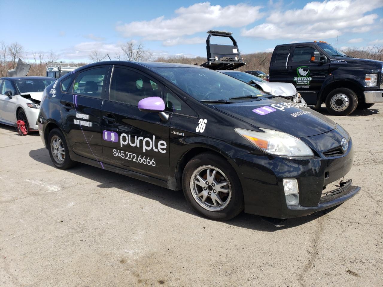 Photo 3 VIN: JTDKN3DU3A0128727 - TOYOTA PRIUS 