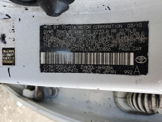 Photo 11 VIN: JTDKN3DU3A0150856 - TOYOTA PRIUS 