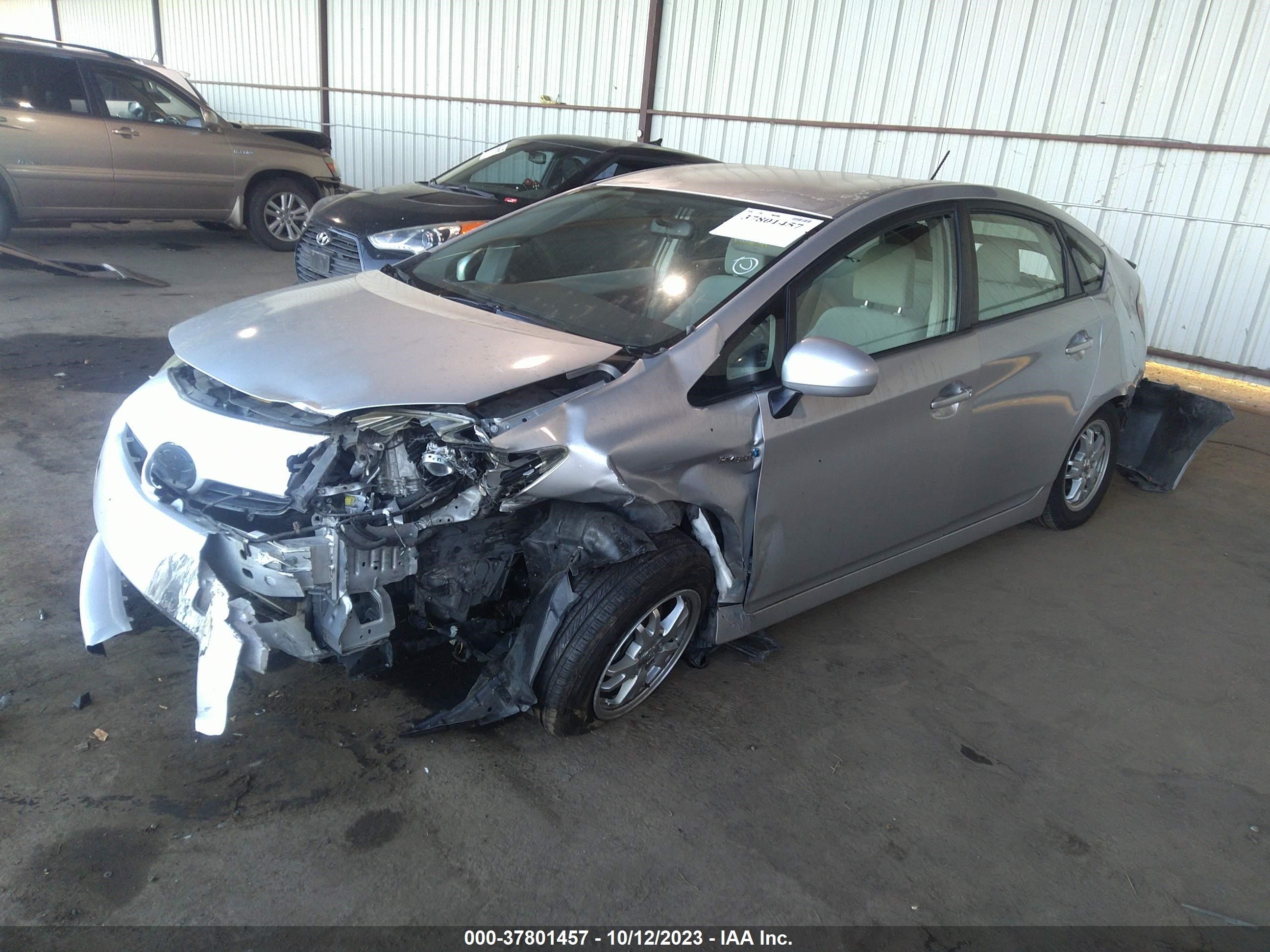 Photo 1 VIN: JTDKN3DU3A0177846 - TOYOTA PRIUS 