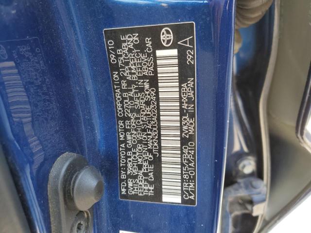 Photo 11 VIN: JTDKN3DU3A0232490 - TOYOTA PRIUS 