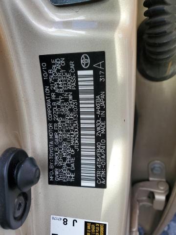 Photo 11 VIN: JTDKN3DU3A1310731 - TOYOTA PRIUS 