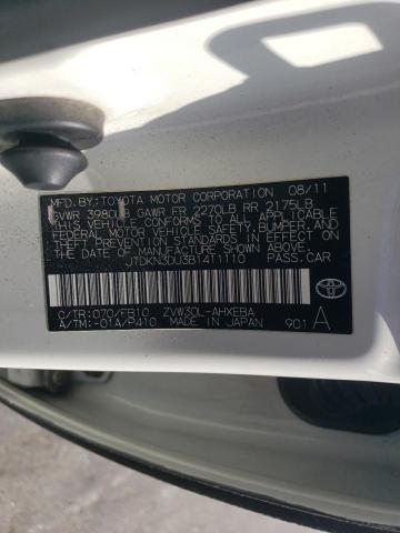 Photo 11 VIN: JTDKN3DU3B1411110 - TOYOTA PRIUS 