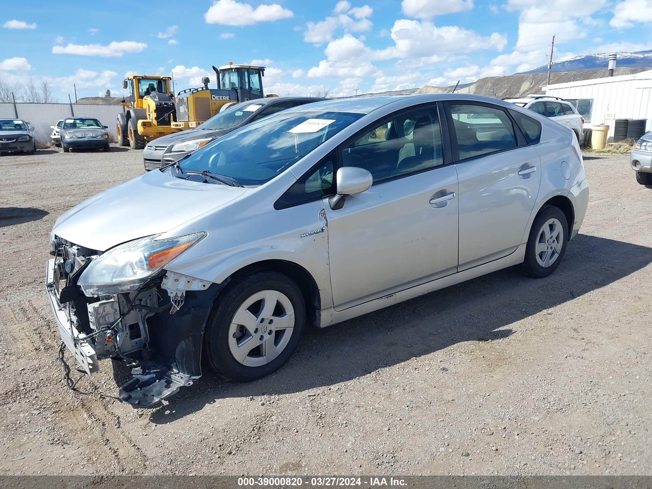 Photo 1 VIN: JTDKN3DU3B1438369 - TOYOTA PRIUS 