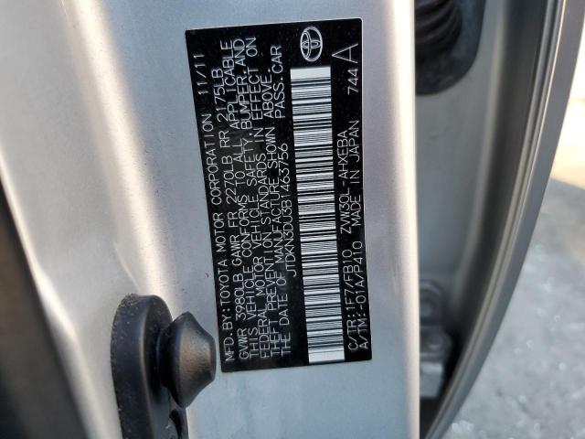 Photo 11 VIN: JTDKN3DU3B1463756 - TOYOTA PRIUS 