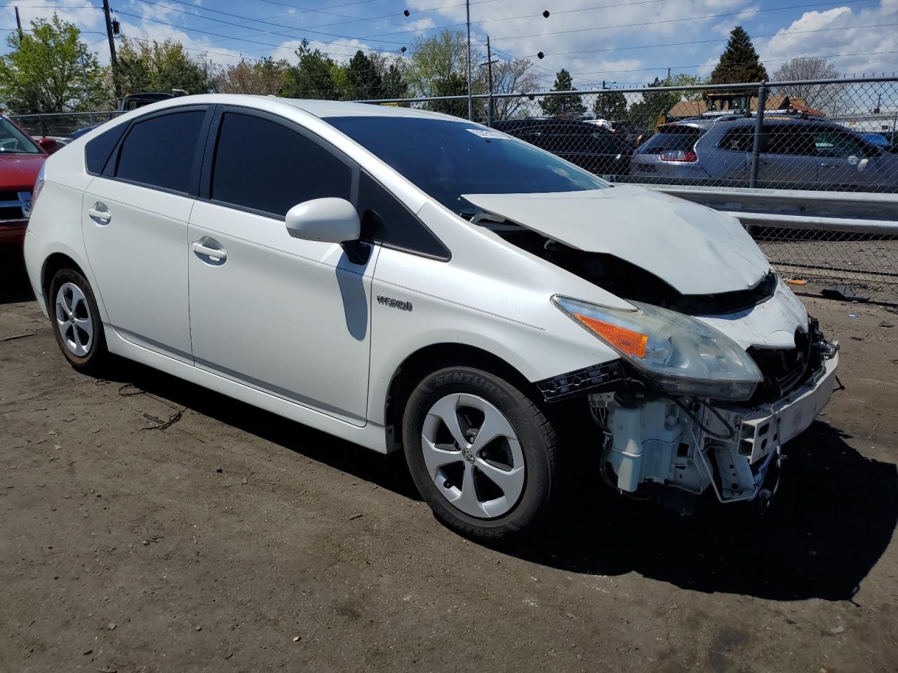 Photo 3 VIN: JTDKN3DU3D1733748 - TOYOTA PRIUS 