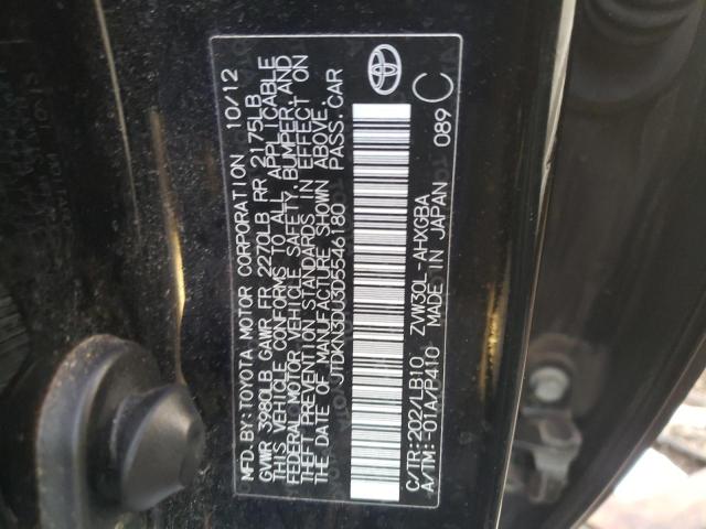 Photo 11 VIN: JTDKN3DU3D5546180 - TOYOTA PRIUS 