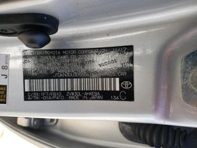 Photo 11 VIN: JTDKN3DU3D5556157 - TOYOTA PRIUS 