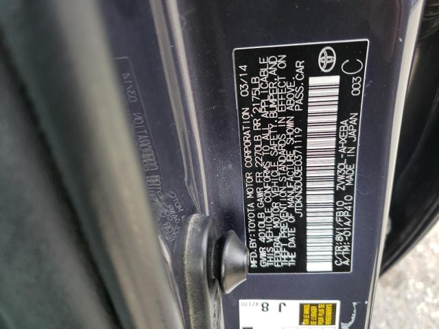 Photo 11 VIN: JTDKN3DU3E0371119 - TOYOTA PRIUS 