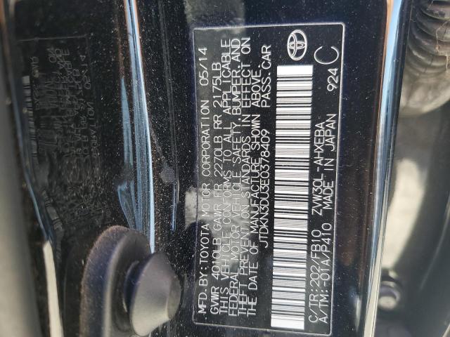 Photo 11 VIN: JTDKN3DU3E0378409 - TOYOTA PRIUS 