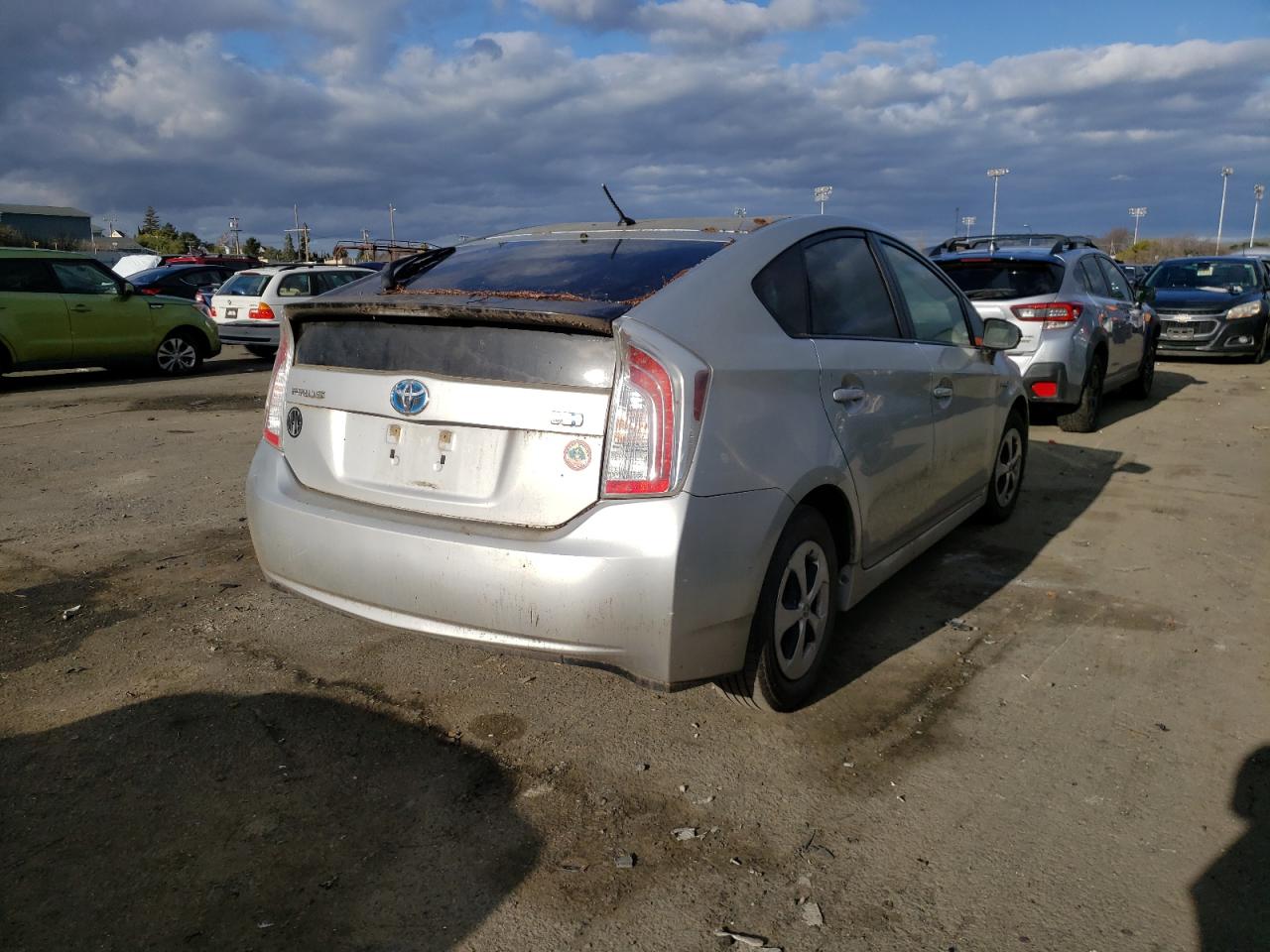 Photo 2 VIN: JTDKN3DU3E1834614 - TOYOTA PRIUS 