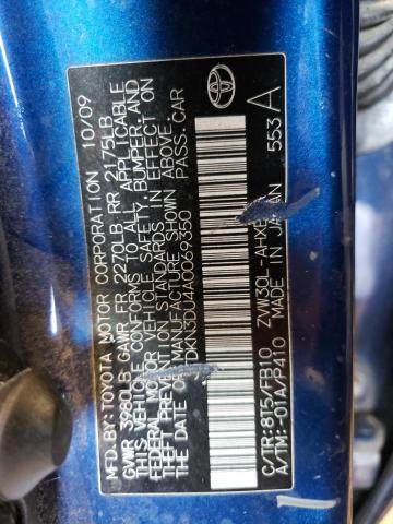 Photo 11 VIN: JTDKN3DU4A0069350 - TOYOTA PRIUS 